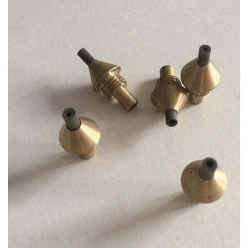 5 Pieces Dental Laboratory Supplies Sandblasting Machine Sand Pen Nozzle Tips Brass