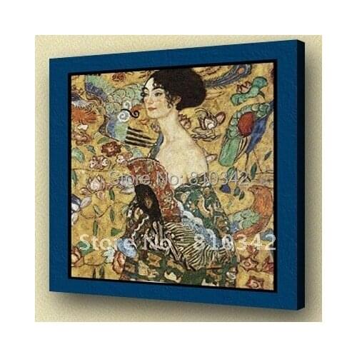 Best seller modern art handicraft famous oil painting of Gustav Klimt