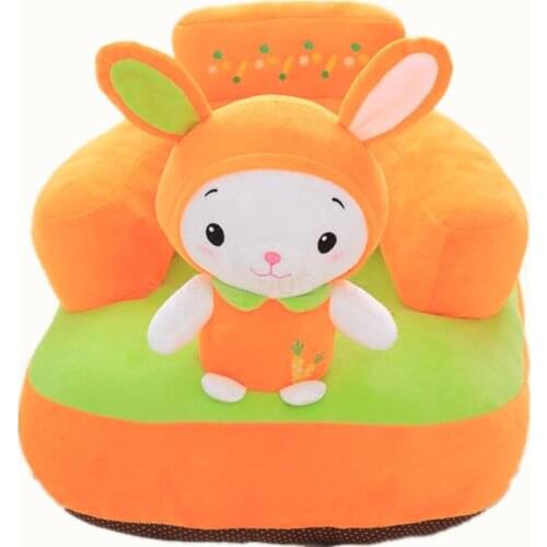 Babies Learn To Sit On The Sofa, Baby Back Cartoon Cute Chair, Waist Stool, Cloth Art, Tatami Safety, Anti-fall And Removable Wa