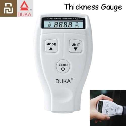 Duka CH-1 Car Paint Tester Coating Thickness Gauge Auto Repair Tools LCD Display Measuring Tool Can Detect Car Paint Paper Film