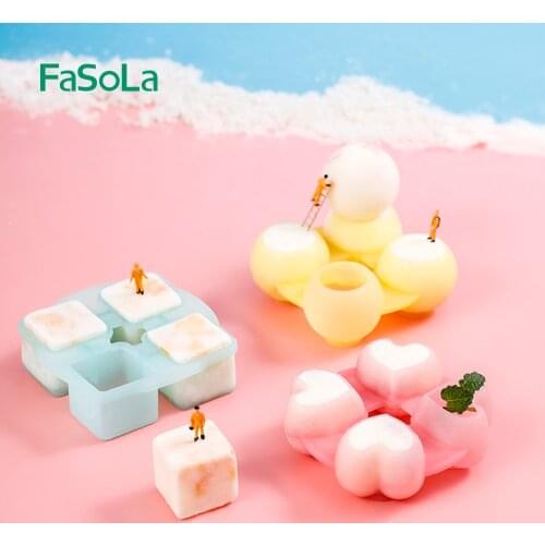 Силиконовые формы для льда Fa So La China At AliExpress