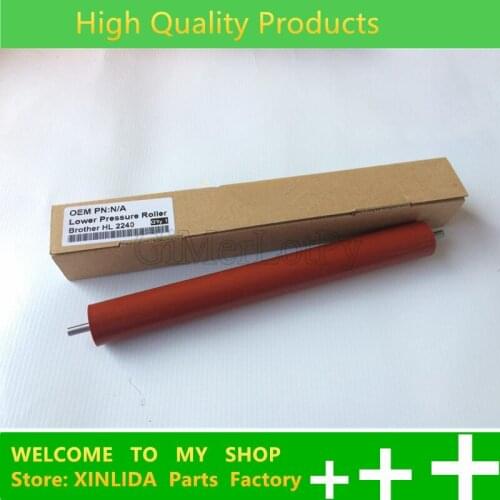 GiMerLotPy Lower Fuser Pressure Roller For Brother DCP7055 7060 7065 HL2220 2230 2240 2250 2270 2275 2280 2130 2132 MFC7240 7360