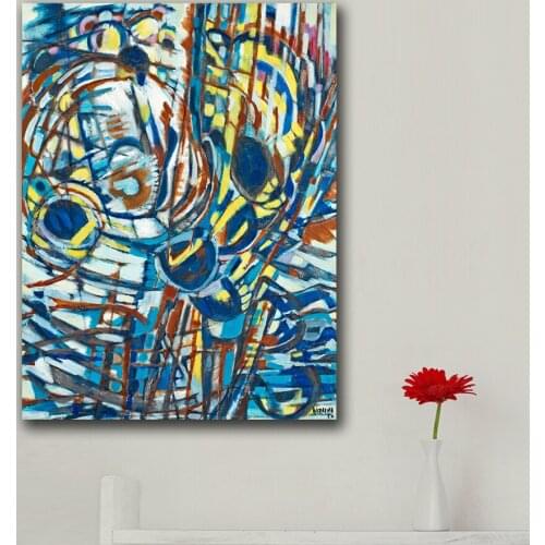 Large Size Painting LA NAISSANCE DE JOUR Canvas Painting For Living Room Home Decoration Oil Painting On Canvas Wall Painting