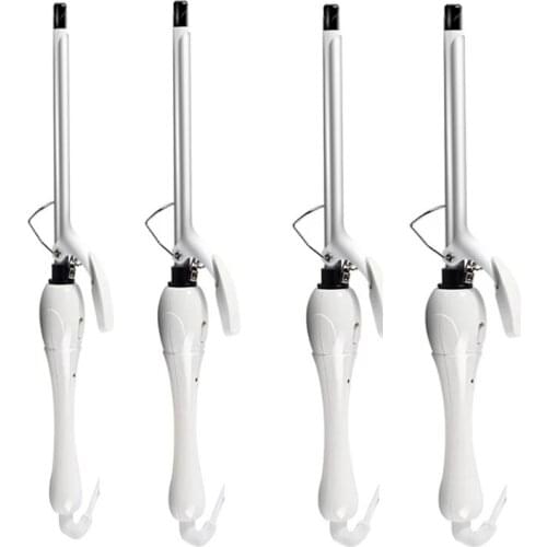 Mini Hair Curling Iron Ceramic Styling Tools Professional Hair Waver Pear Flower Cone Roller Curling Wand EU Plug