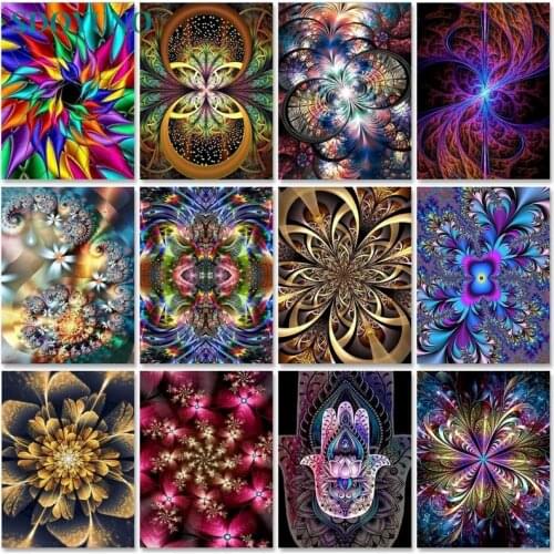 SDOYUNO Painting For Paint By Numbers Abstract Oil Painting By Numbers On Canvas 40x50cm Frameless DIY Home Decor Unique Gift