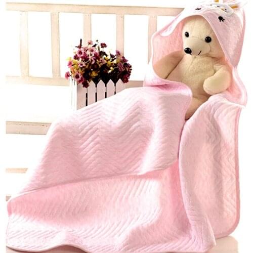 Baby Blanket & Swaddling Newborn Cotton Quilt newborn Soft Blanket Baby Solid Bedding Set