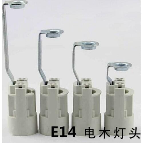 Lampholder E14 bracket lamp holder LED e14 candle light base Crystal lampholder e14 base stent