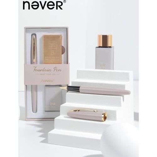 Never Fountain Pengift Box Set Student Gift Box Posture Pen Freshmens Anniversary Student Gift Business Gift High Value
