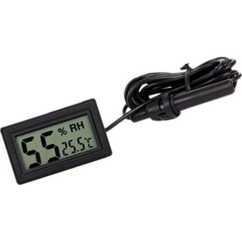 LED Digital Thermometer Temperature Sensor TPM-10 FY-10 2M-3M-5M 5V 12V Detector for Car Indoor Baby Bath Incubator L41A