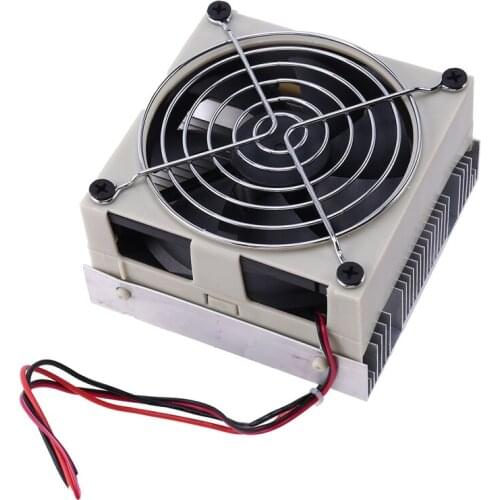 Hot DIY Thermoelectric Cooler Cooling System Semiconductor Refrigeration System Kit Heatsink Peltier Cooler for 10L Water