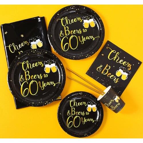 Birthday Party Theme Supplies Disposable Decorative Props Paper Plates Cups Tablecloth Paper Towels