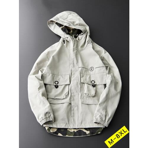 Unua amo Mens Camouflage Jackets