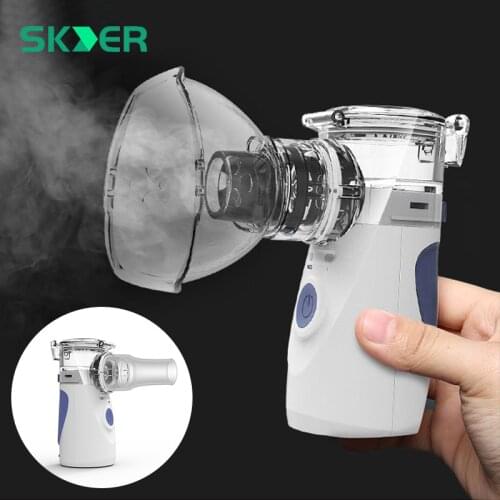 USB Charge Inhaler Nebuliser Rechargeable Silent Atomizer Humidifier Handheld Steam Respirator Portable Nebulizer Humidificador