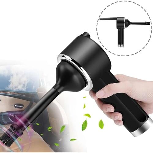 SAMTIAN Portable Air Duster Wireless Air Blower USB Vacuum Cleaner Handheld Dust Collector For Laptop PC Keyboards Accessories