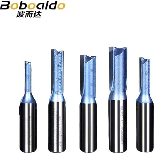 High Quality Use Chipboard Two Flutes Straight Bits Jointing Grooving Rabbet Endmill Milling Cutter Arden Router Bit