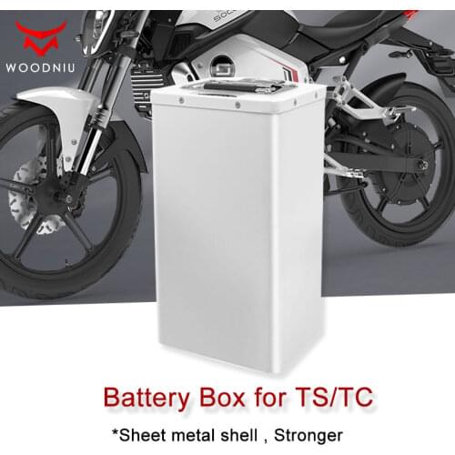 For Supper SOCO TS TC Battery Box Stronger Sheet Metal Shell Batteries Protection Cover Turkey Battery Dedicated Link