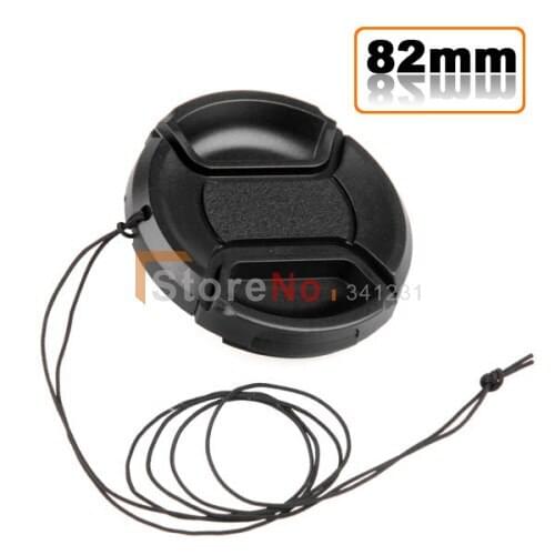 Worldwide 10pcs 82mm Center Pinch Snap on Front lens Cap for Lens / Filters