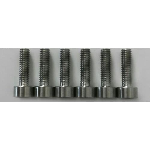 3pcs M3 titanium alloy screw bolt Allen column head screws hex socket cup bolts Ti machine thread nail