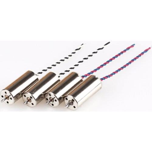 4pcs as showing 8520 CW CCW Motor A B Diameter 8.5mm Length 20mm Shaft 1mm 3.7V R/C Helicopter Spare Parts Access