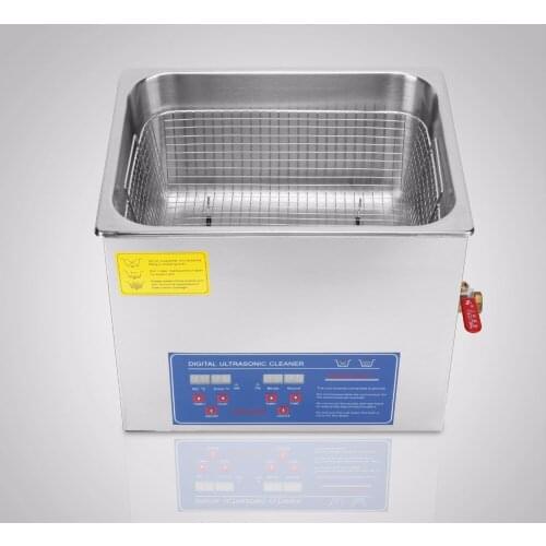 490W High efficiency ULTRASONIC CLEANER 10L DIGITAL LONGHOLE CLEANING SKIDPROOF FEET WITH Large digital timer
