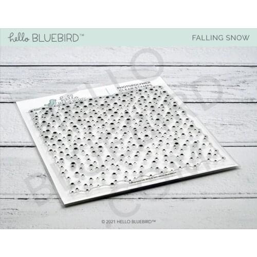 AliliArts Falling Snow Background Stamp Scrapbook paper craft knife mould blade punch stencils dies 2021