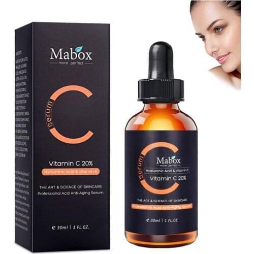 Vitamin C E Anti-Wrinkle Face Serum With Hyaluronic Acid Organic Anti-Aging Fade Dark Spot Brighter Skin Skin Care TSLM1