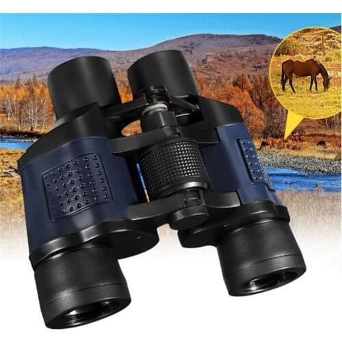 MOGE 60x60 Double Cylinder with Coordinates Night Vision Binoculars High Power HD High Definition Red Film Telescope