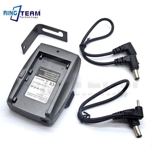DC 12V NP-F Battery Power Transfer Supply System Mount Adapter Plate Hold0er for BMCC BMPCC Blackmagic Pocket Cinema Cameras