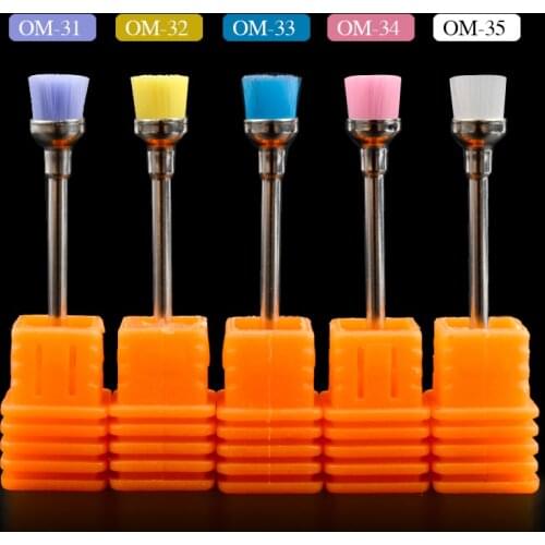 Nail Drill Brush Electric 3/32 Machine Files Professional Nail Art Drill Bit Cleaning Tools Manicure Drills Accessories