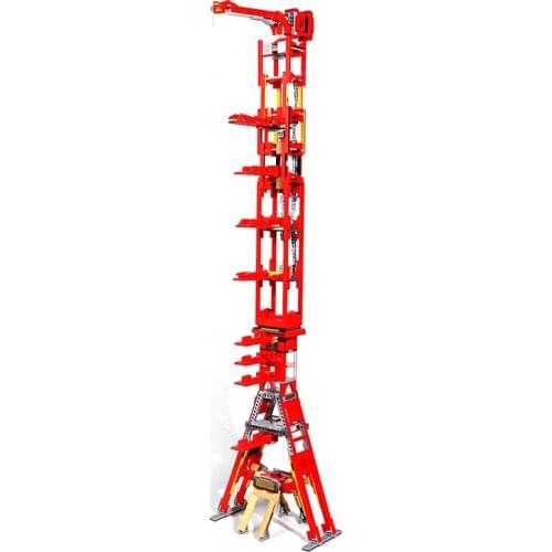 MOC City Mobile Launch Tower Transmitter Set Building Blocks Brick Educational Model Movie DIY Toys For Childrens Boys Gifts