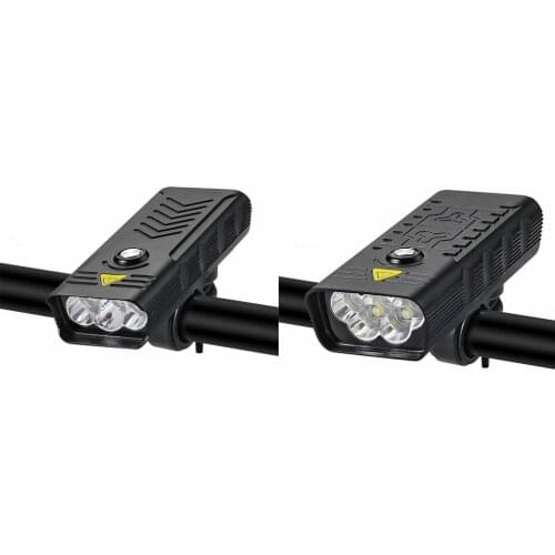 IPX5 Waterproof Lumens USB Rechargeable Bike Light T6 Strong Light Lamp Bicycle Headlight for Mountain Road adults/Kids Bikes