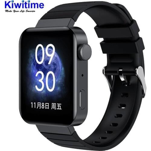 KIWITIME M1 Watch SmartWatch 1.75 inch Screen for phone Xiaomi Heart Rate Bluetooth Calls Customize Dials Mi Watch Design Copy