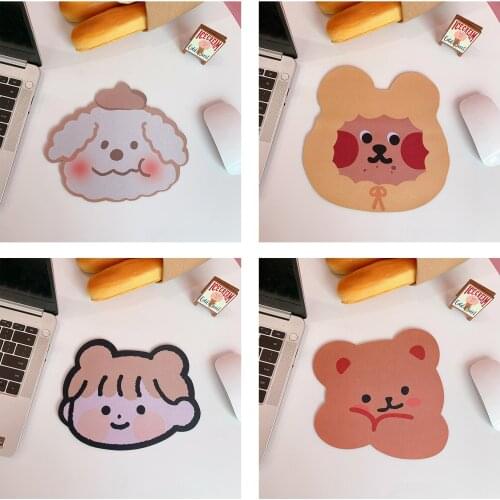 Korean Creative Personalized Premium 8.3"x7.1" Cartoon Mouse Pad Mousepad Non-Slip Rubber Table Mat Office