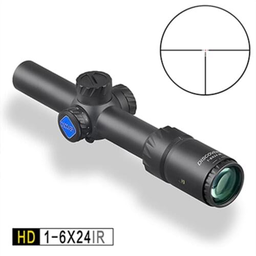 HD 1-6X24IR Riflescope Magnification Rifle Scope Quick Shooting Carbine Scopes Best For Hunting