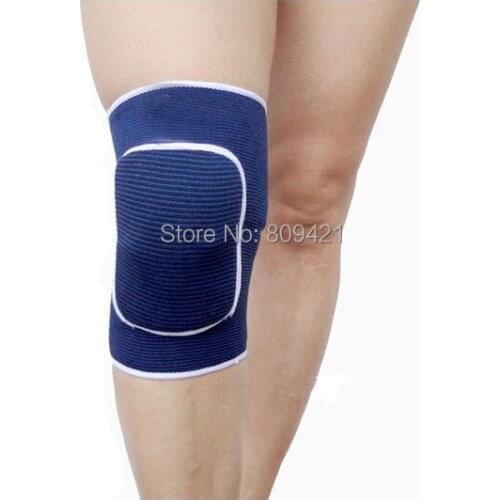 WholeSale 100pairs/lot Nylon Football Soccer Basketball Knee Pad Kneecap Protect Guard Soft Knee Sleeves Volleyball Knee Support