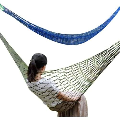 Portable Garden Nylon Hammock Sewing Chair Hanging Single Sleeping Bed Camping