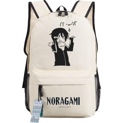 Noragami ARAGOTO Cosplay Backpack Anime YATO oxford Schoolbags Fashion Unisex Travel Laptop Bag