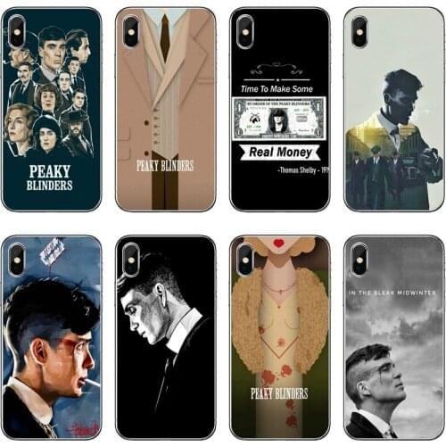 Silicone Case For iPhone 12 11 Pro Max XS Max XR X 8 7 Plus 6 6S Plus 5 5S SE 2020 Soft Cover Peaky Blinders Case Coque