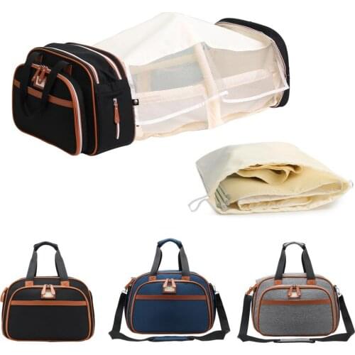 Baby Diaper Bag Bed Super Large Capacity For Mom Maternity Bag For Stroller Nappy Bag Large Capacity Nursing Bag For Baby Care