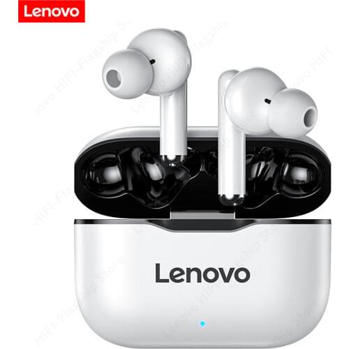 Lenovo LP1 TWS Earphone Bluetooth 5.0 Wireless Headset Waterproof Sport Earbud Noise Cancelling Mic Dual Stereo HIFI Bass Touch