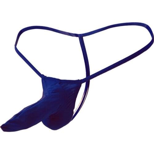 UNWE Long Penis Sleeve Big Bulge Pouch Underwear Men Ice Silk Sexy Penis Men Underwear Breathable Gay Slip Tanga