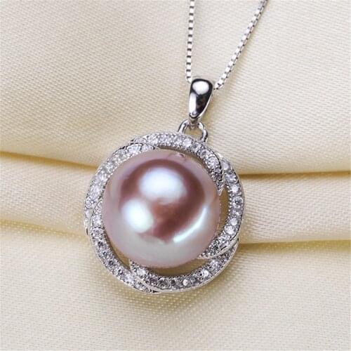 S925 Sterling Silver Screw Eye Pin Bail Top Drilled Beads End Cap For DIY Pearl Charm Pendant Connectors Jewelry Making