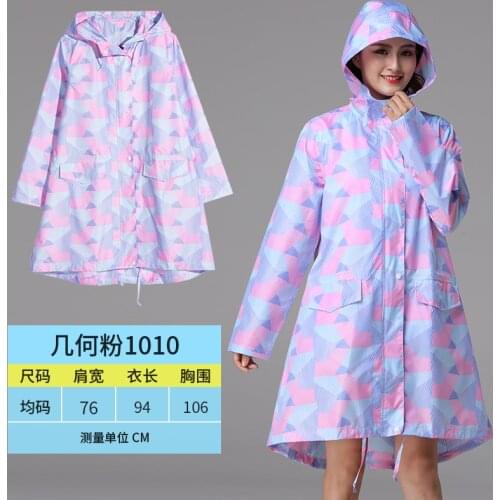 Zhouxiaoxi Thin Raincoat Women Pink Waterproof Windproof Hooded Light Hiking Rain Coat Ponchos Jacket Cloak Raingear