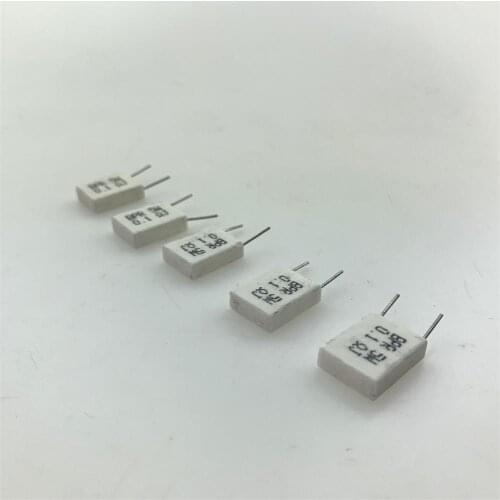 5w Non-inductive Cement Resistor 0.01 0.02 0.05 0.1 0.2 0.22 0.33 0.5 Ohm Resistor