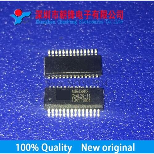 5PCS AU6438BS AU6438 SSOP28 New original