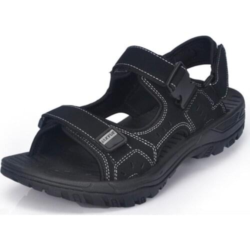 BUVAZIK Men's Leather Sandals