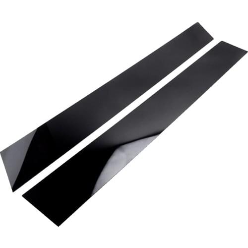 6pcs Glossy Black Door Window Pillar Posts Piano Cover Trim Decor PC Fit For Honda CRV 2007 2008 2009 2010 2011