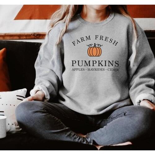 Hello Pumpkin Autumn, Halloween For Women fall pure cotton casual young hipster t shirt grunge tumblr party street tees art tops