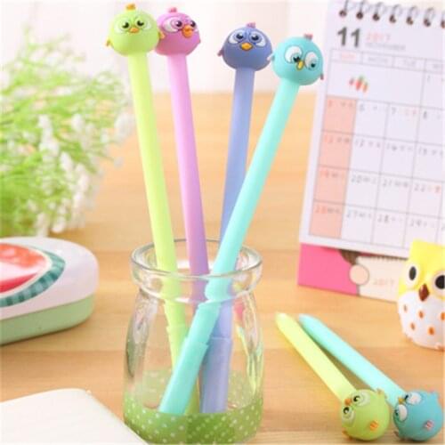 South Korea stationery cute eye burst bird pen pen lovely creative prize for students Stationery for office supplies student
