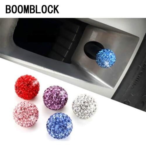 4Pcs Rhinestone Car Tire Valve Caps for Mercedes Benz W203 W204 W211 Volvo S60 XC90 XC60 S80 Subaru Forester XV Opel Astra H J